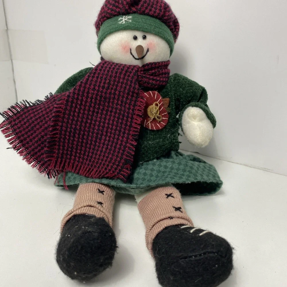 Vintage Christmas Snowman Shelf‎ Sitter 12